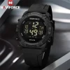 Naviforce 7104 Sports Watch Men – Black