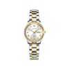 OLEVS 5563 Watch For Woman –Golden Silver and White