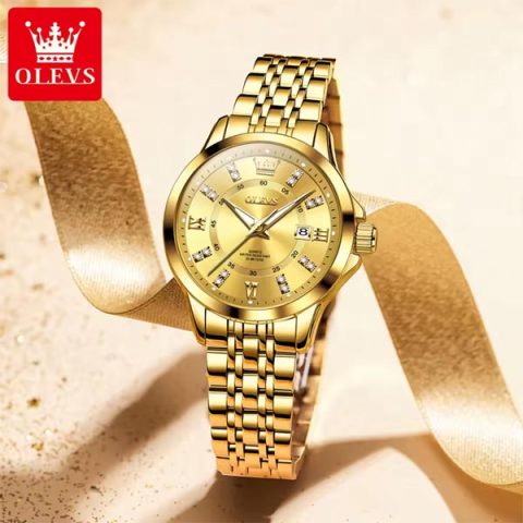 Olevs 3620 Watch For Woman –Full Golden