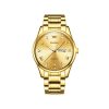 Olevs 5563 Stainless Steel Watch for Men- Golden