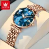 Olevs 5536 Watch For Woman–Blue