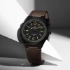 Naviforce 9233 Watch For Men-Coffee