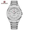 Naviforce 9212 Watch For Men-Silver White