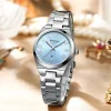 CURREN 9095 Elegant Watch Watch For Women - Silver Sky Blue