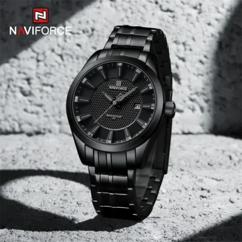 Naviforce 8032 Watch for Men-Black