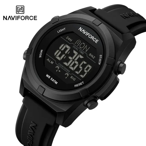 Naviforce 7127 Watch For Men-Black