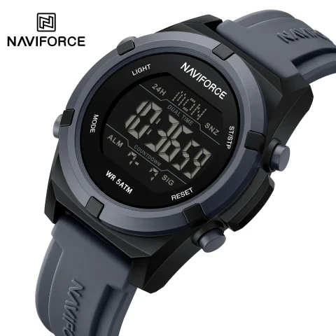 Naviforce 7127 Watch For Men-Black Light