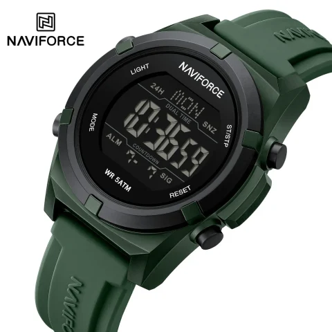 Naviforce 7127 Watch For Men-Green