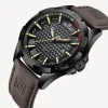 Naviforce 8023 Watch For Men-Coffee