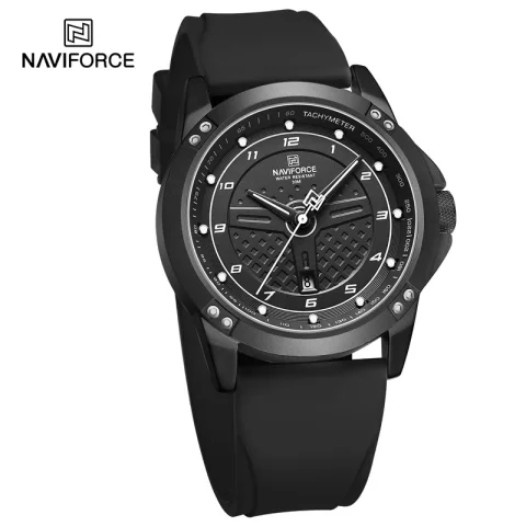 Naviforce 8031 Watch For Men – Black