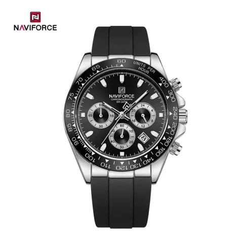 Naviforce 8054 Watch For Men-Black