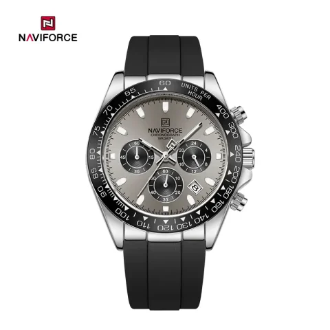 Naviforce 8054 Watch For Men-Gray