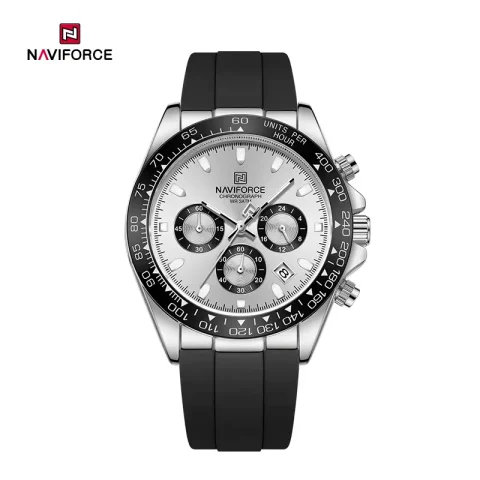 Naviforce 8054 Watch For Men-White