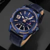 Naviforce 9117 Watch For Men-Blue