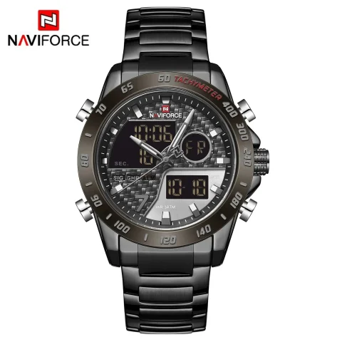 Naviforce 9171 Watch For Men-Black