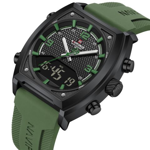 Naviforce 9242 Watch For Men-Green