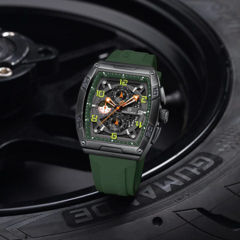 Naviforce 8052 Watch For Men-Green