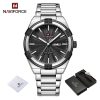 Naviforce 9218 Watch For Men-Black