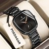 783 Poedagar Unique Design Watch For Women - Full Black