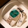 783 Poedagar Unique Design Watch For Women - Rose Green