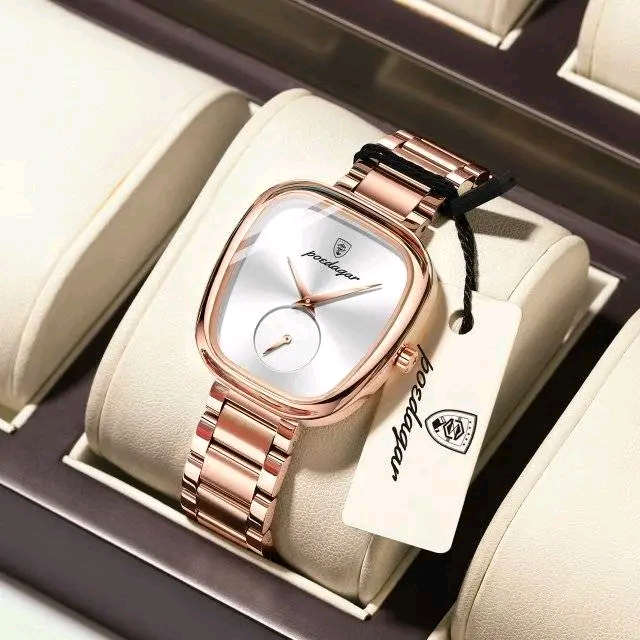 783 Poedagar Unique Design Watch For Women - Rose White