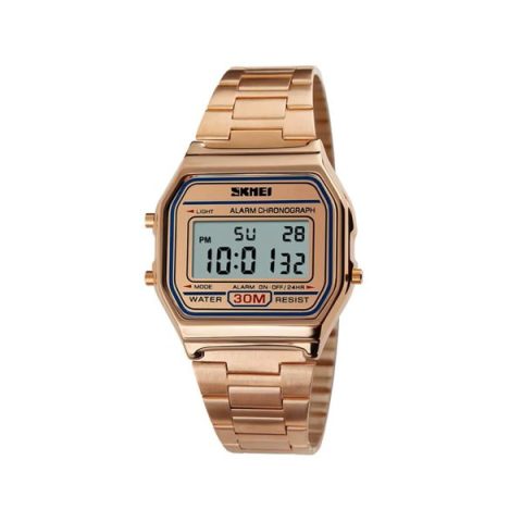 Skmei 1123 Watch for Men-Rose Gold