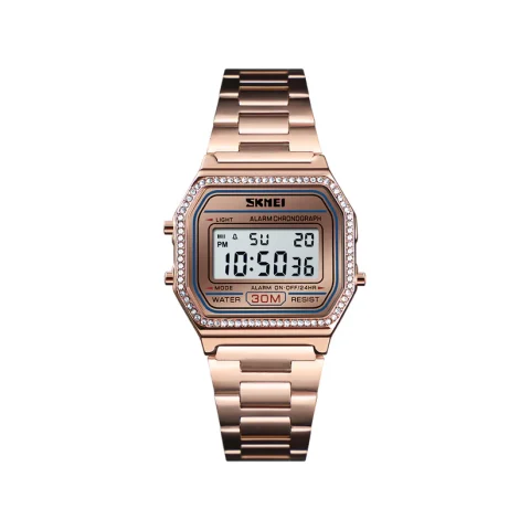SKMEI 1474 Watch For Women-Rose Gold