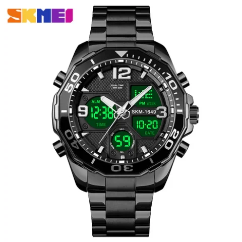 SKMEI 1649 Watch For Men-Black