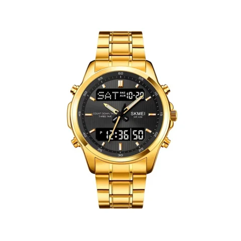 SKMEI 2049 Watch For Men-Gold