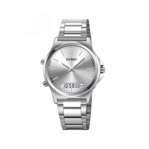 SKMEI 2120 Watch For Men- Silver