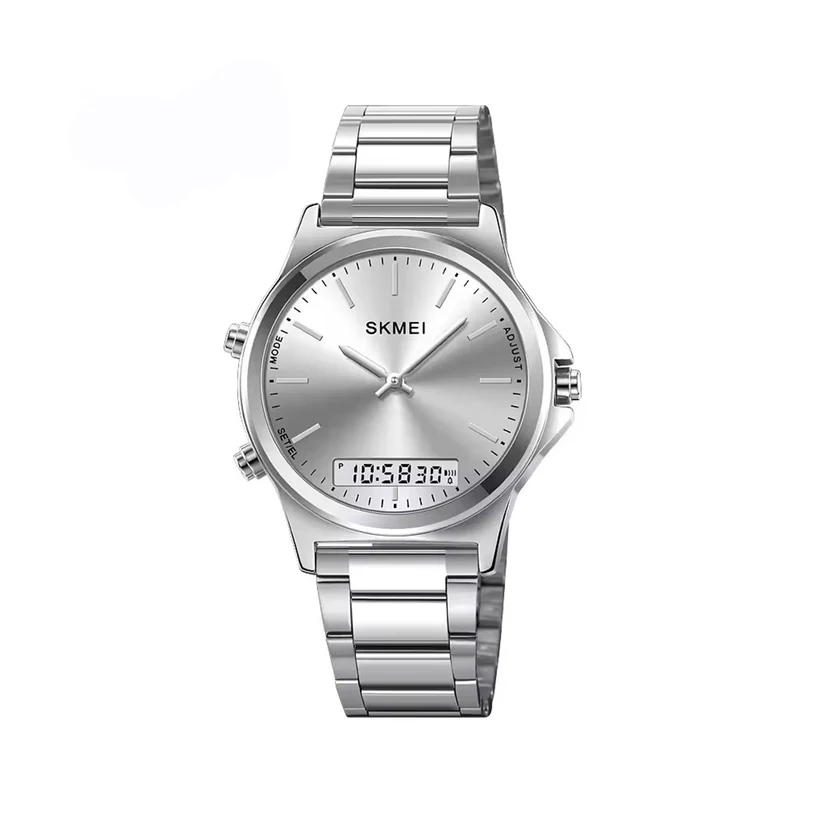 SKMEI 2120 Watch For Men- Silver