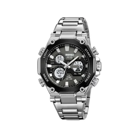 SKMEI 2210 Watch For Men-Silver