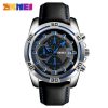 SKMEI 9156 Watch for Men-Silver Blue