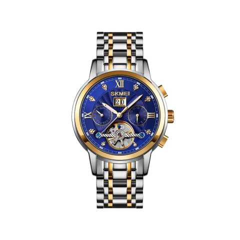 SKMEI M029 Mechanical Watch For Men-Blue
