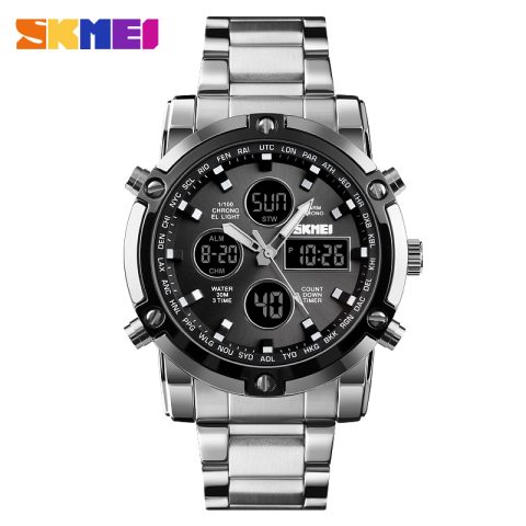 Skmei 1389 Watch For Men-Black