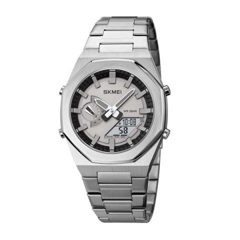 SKMEI 1816 Watch For Men-Silver