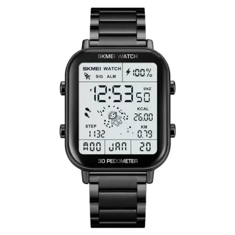 Skmei 1888 Watch For Men-Black