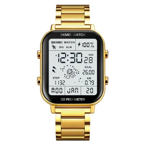 Skmei 1888 Watch For Men-Gold