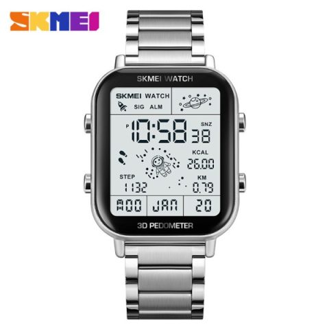 Skmei 1888 Watch For Men-Silver