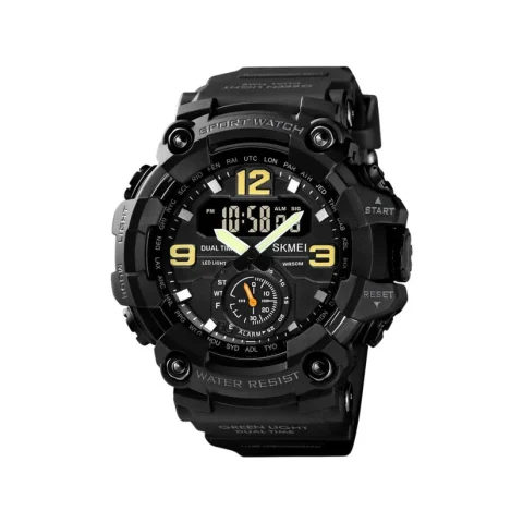 Skmei 1637 Military Watch For Men-Black