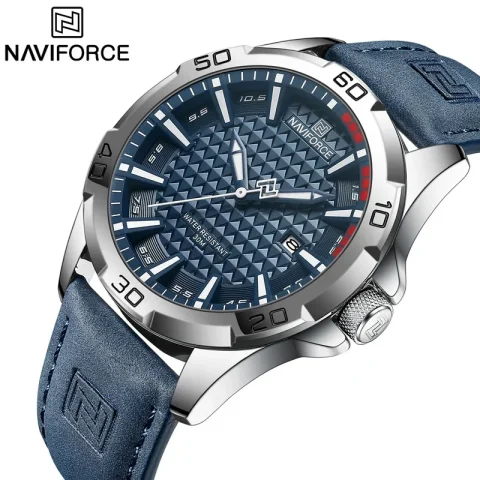 Naviforce 8023 Watch For Men-Blue