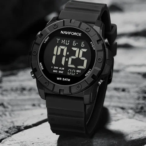 Naviforce 7110 Watch For Men-Black