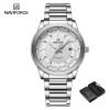 Naviforce 8029 Watch For Men-Silver