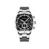 CURREN 8355 Watch for Men-Silver & Black