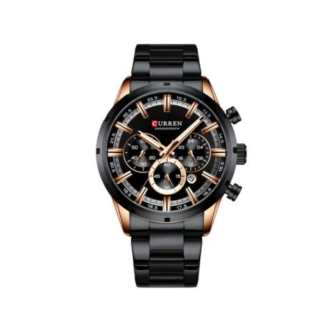 CURREN 8355 Watch for Men-Black Rose