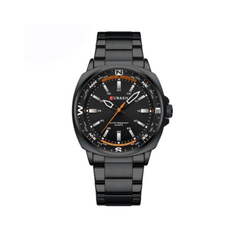 CURREN 8455 Luxury Brand Watch for Men-Black
