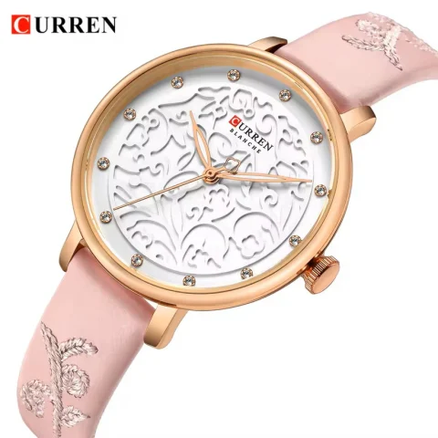 Curren 9046 Watch For Woman-Pink