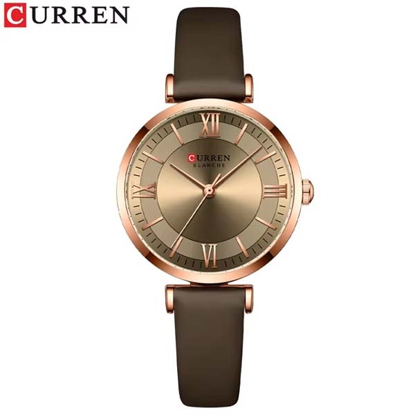 Curren 9079 Watch For Woman-Rose Gold Gray