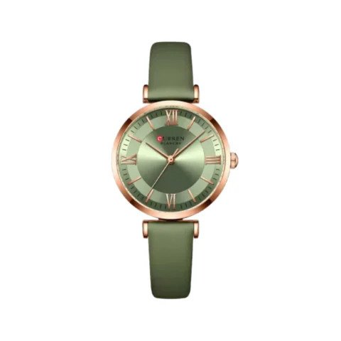 Curren 9079 Watch For Woman-Olive