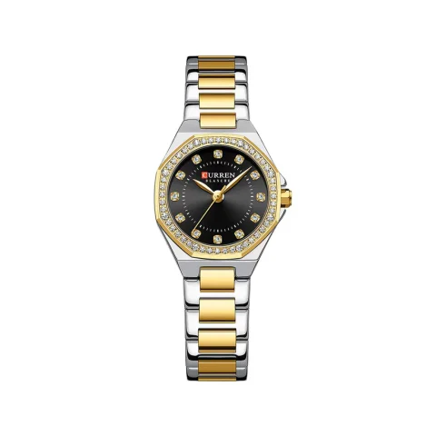 CURREN 9100 Watch For Men-Gold Black